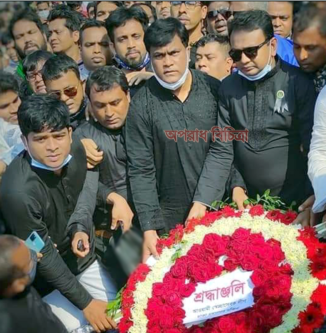 ভাষা শহীদদের প্রতি ঢাকা মহানগর দক্ষিণ স্বেচ্ছাসেবক লীগের শ্রদ্ধা