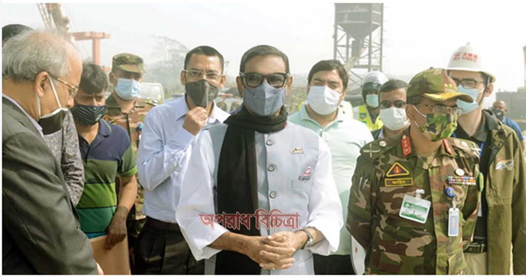 পদ্মা সেতুর ৯২ ভাগ কাজ শেষ : সেতুমন্ত্রী