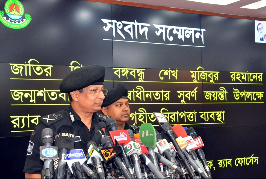 রাজধানীজুড়ে থাকবে র‌্যাবের  কঠোর নিরাপত্তা ব্যবস্থা