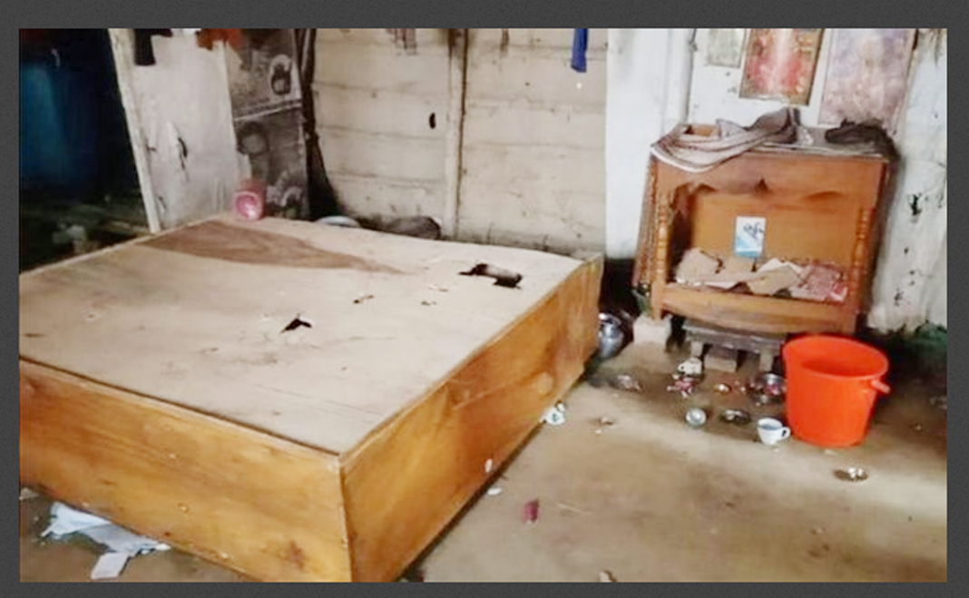 শাল্লায় হিন্দু বাড়িঘরে হামলার মূলহোতা স্থানীয় যুবলীগ নেতা