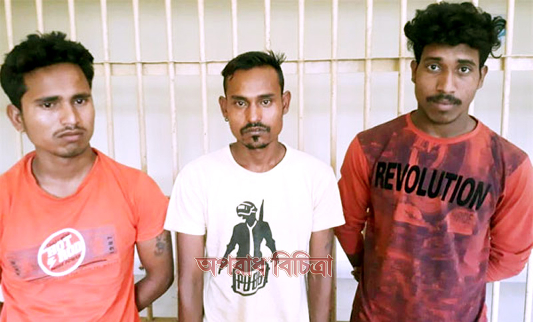 দোয়ারাবাজার সীমান্তে ইয়াবাসহ ভারতীয় তিন নাগরিক গ্রেফতার
