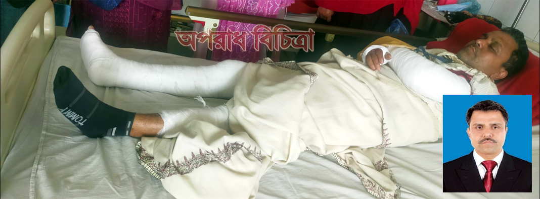 হাসপাতালের বেডে শুয়ে মৃত্যুর সাথে পাঞ্জা লড়ছেন এশিয়ান টিভির গাজীপুর প্রতিনিধি আবু বকর সিদ্দিক