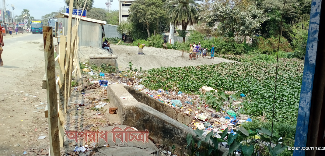কুয়াকাটায় মন্দিরের জমি ও পানি নিষ্কাশনের ডোবা বিক্রির অভিযোগ