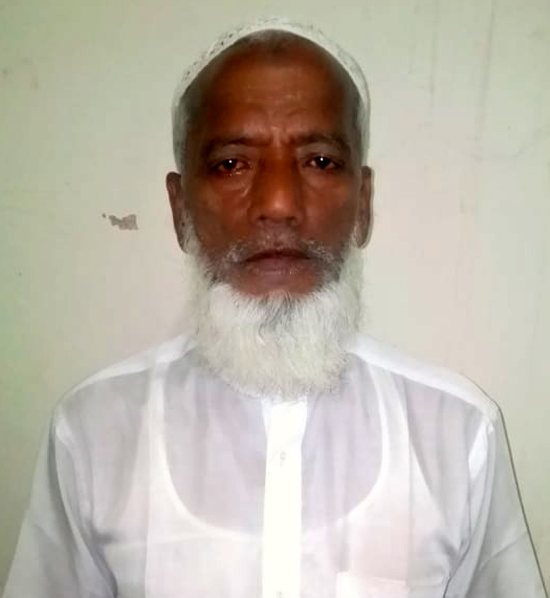 গফফার মুন্সী মুক্তিযোদ্ধার রাষ্ট্রীয় স্বীকৃতি চায়