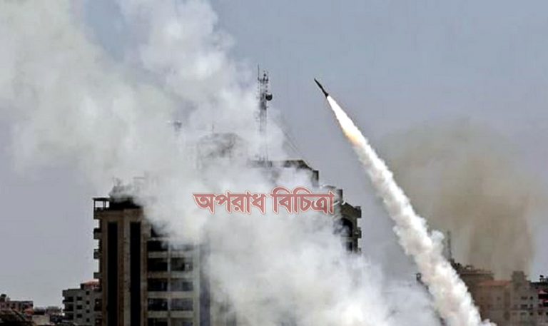 অতীতের সব রেকর্ড ভঙ্গ: ইসরায়েলে ৩,০০০ রকেট নিক্ষেপ