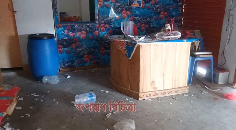 হাতিয়ার নিঝুমদ্বীপে ডাকাতের হানা  ইউপি চেয়ারম্যানের বাড়ির, ইউপি কার্যালয় ও বাজার লুট
