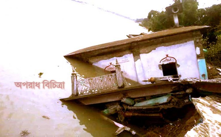 সুরমা নদীর ভাঙ্গনে বদলে যাচ্ছে জামালগঞ্জের চিত্র:দেখার কেউ নেই