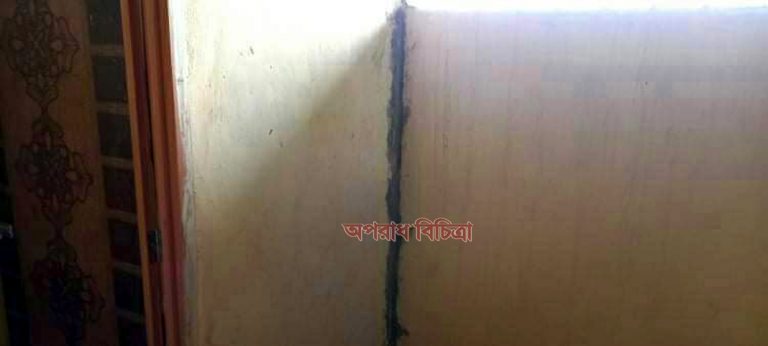 আজমিরিগঞ্জ কাকাইলছেওয়ে প্রধানমন্ত্রীর আশ্রয়ন প্রকল্পের  ঘরে ফাটল, পরিবারের সদস্যদের নিয়ে আতংকে বিনিদ্ররজনী