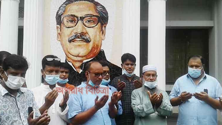 কুড়িগ্রামের রৌমারী বঙ্গবন্ধুর ম্যুরাল সম্পূর্ন নির্মানে শুভ উদ্ধোধন