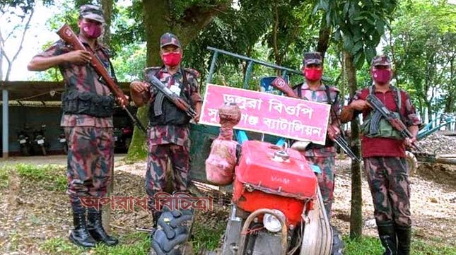 সুনামগঞ্জে পৃথক অভিযানে সাড়ে ৮লক্ষ টাকার অবৈধ মালামাল জব্দ