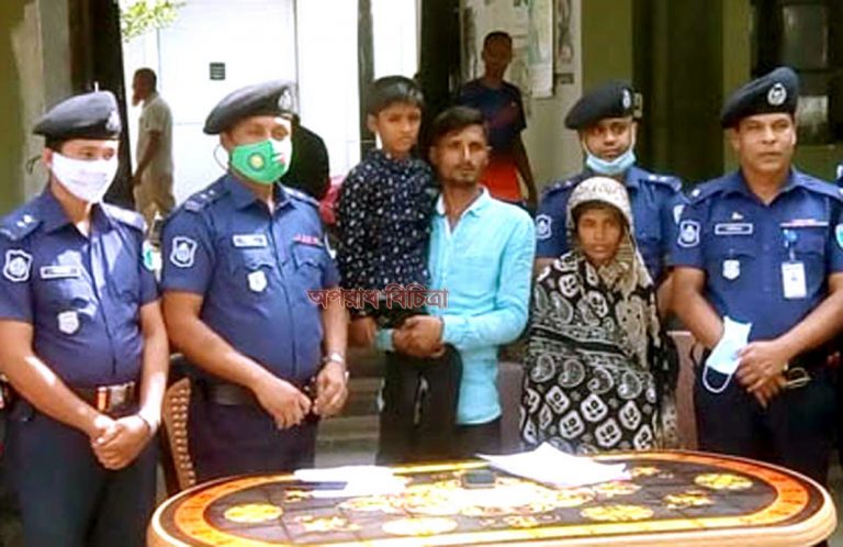 সুনামগঞ্জে শিশু অপহরণের ঘটনায় নারীসহ ২জনকে কারাঘারে প্রেরণ