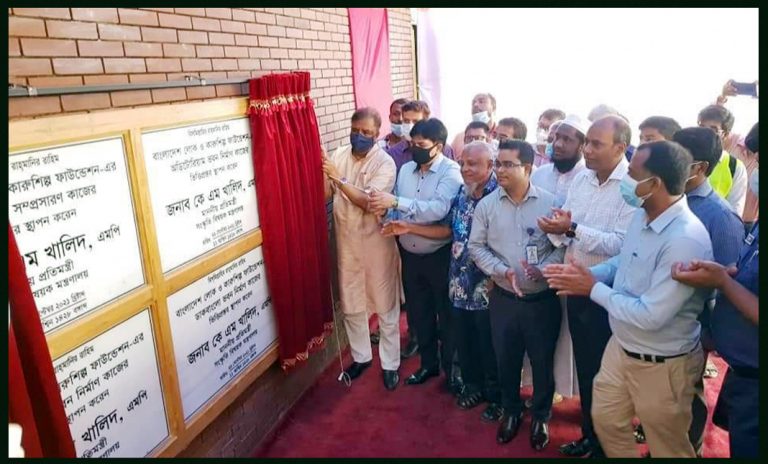 সোনারগাঁও কারুশিল্প জাদুঘরের ৪টি নতুন ভবনের ভিত্তি প্রস্তর স্থাপন