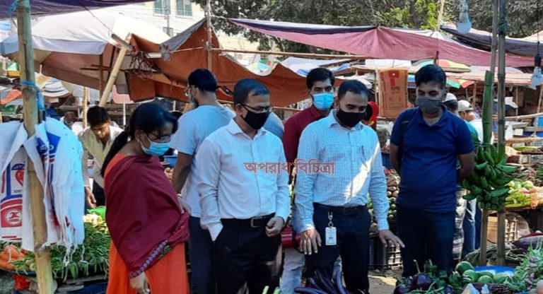 জাতীয় ভোক্তা-অধিকার সংরক্ষণ অধিদপ্তরের বাজার তদারকি বিভিন্ন অপরাধে ৭৮টি প্রতিষ্ঠানকে ৪.৩৩ লক্ষ টাকা জরিমানা