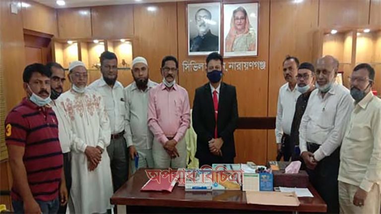 জাতীয় ভেজাল প্রতিরোধ ফাউন্ডেশনের জেলা কমিটি সিভিল সার্জেনের সাথে সাক্ষাৎ
