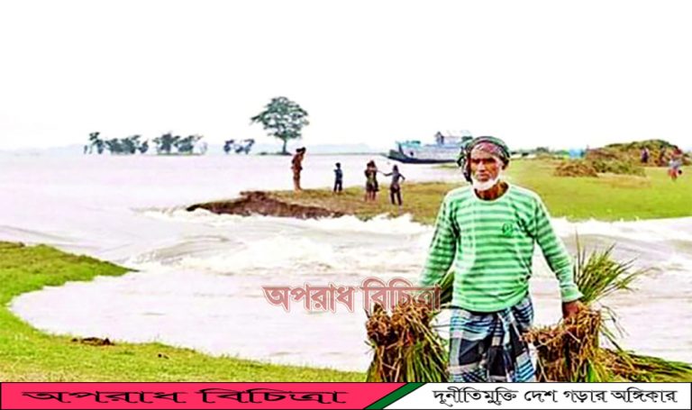 সুনামগঞ্জে প্রায় ৩ শত কোটি টাকার ক্ষয়ক্ষতি: পানি নিয়ে মহাবিপদে কৃষক 