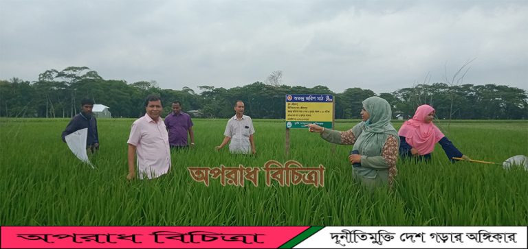 বোরো চাষীদের অতন্দ্র জরিপ সম্পর্কে অবহিত করন