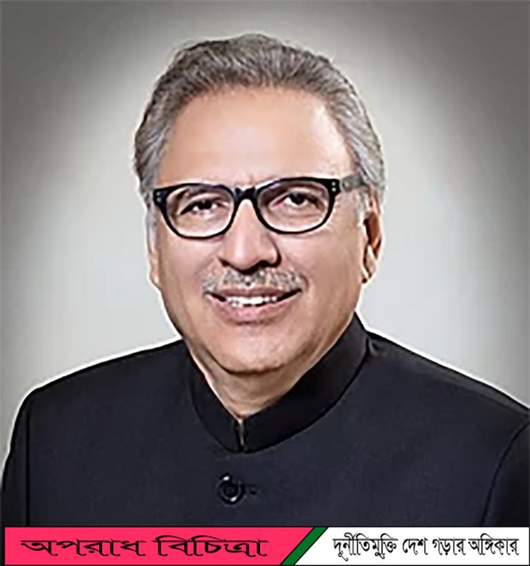 পাকিস্তানের প্রেসিডেন্ট : পার্লামেন্ট এর  নতুন মন্ত্রীদের শপথ পড়াতে চান না