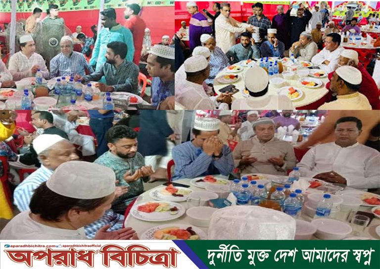 সোনারগাঁ থানা পুলিশের উদ্যোগে ইফতার অংশ গ্রহণ করেন পিরোজপুর ইউনিয়নের আলোকিত চেয়ারম্যান  ইঞ্জিঃ মাসুদুর রহমান