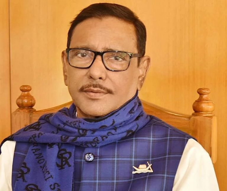 মেগা প্রকল্পগুলো হয়ে যাওয়াতে বিএনপি চোখে সর্ষে ফুল দেখছে : ওবায়দুল কাদের