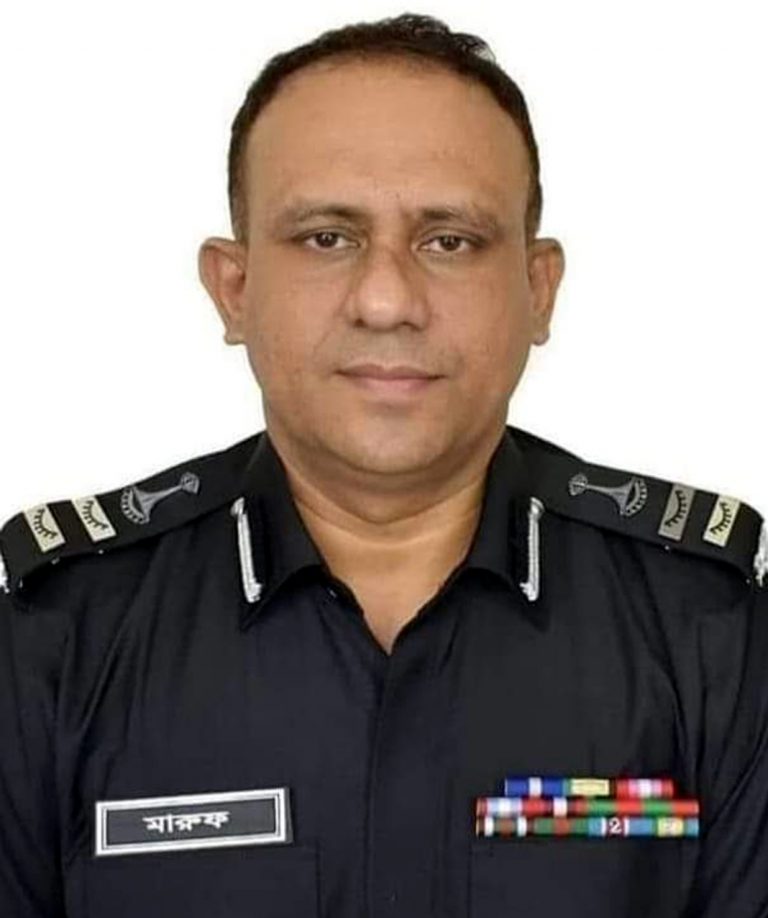অপরাধ দমনে কঠোর র‌্যাবের অধিনায়ক মো: মারুফ হোসেন