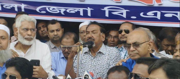 বাংলাদেশ আজ প্রতিবেশী রাষ্ট্রের গোলামে পরিণত হয়েছে, ভোলায়-মেজর হাফিজ