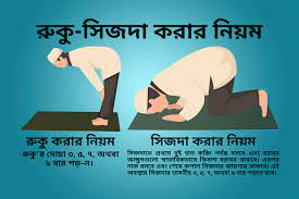 রুকূর সময় উভয় হাত শরীরের পাশর্দেশ থেকে পৃথক রাখা