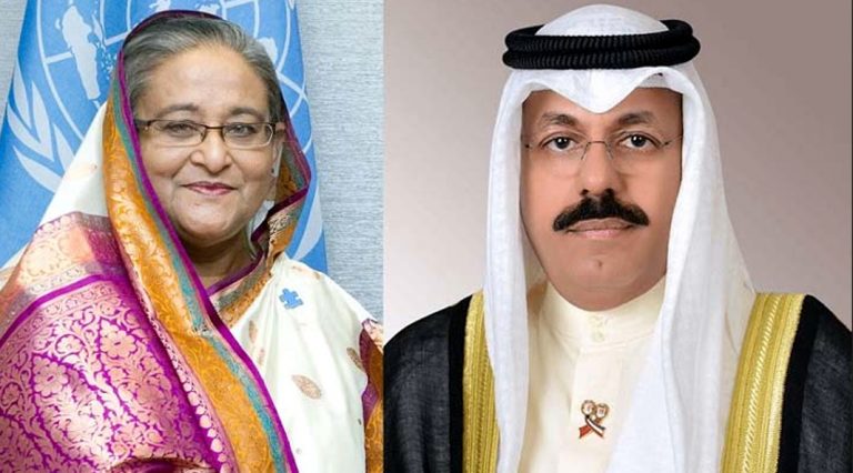 ফোনালাপে  কথা হলো কুয়েতের প্রধানমন্ত্রীর  ও শেখ হাসিনা