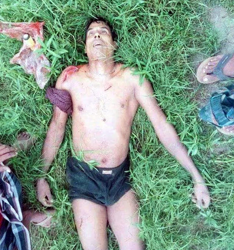 ধামরাইয়ে চাপাতির কোপে এক ব্যাক্তি খুন