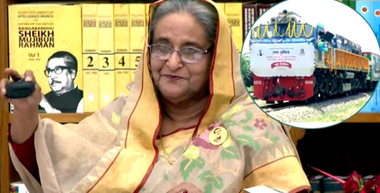 আখাউড়া-লাকসাম ডাবল লাইন রেলপথের উদ্বোধন ট্রেন চালকদের সতর্ক থাকতে- প্রধানমন্ত্রী