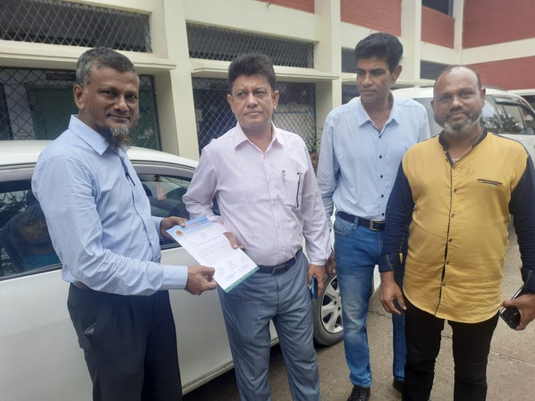 সিভিল সার্জন এর সাথে আলোচনা ও মতবিনিময় সভা করার জন্য পত্র