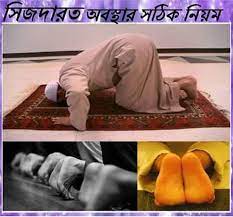 সাজদায় পা হাত রাখার নিয়ম 