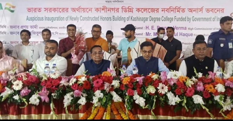 চৌদ্দগ্রামে রাজকীয় অভ্যর্থনায় ভারতীয় হাইকমিশনার প্রণয় ভার্মা