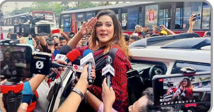 থামানো যাবে না মাহিয়া মাহি কে দাবি মাহির।
