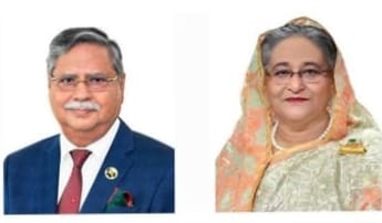 রাষ্ট্রপতি সাথে প্রধানমন্ত্রীর সৌজন্য সাক্ষাৎ