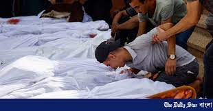 বর্বর ইহুদিরা গাজায় হত্যা করেছে ১৩০০০ হাজার নিরিহ মানুষ