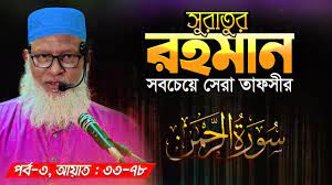 সুরা আর রহমান এর তাফসির পর্ব ৬