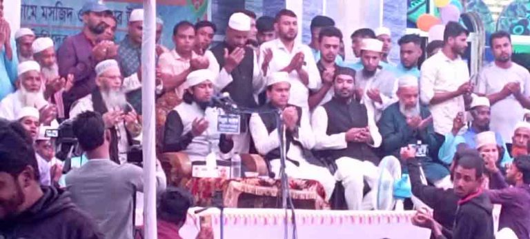 তিতাসে ঘোষকান্দি বাগে জান্নাত নূরানিয়া মাদ্রাসার উদ্যোগে ওয়াজ ও দোয়ার মাহফিল অনুষ্ঠিত