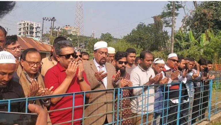 নির্বাচনী প্রচারনা ও কবর জিয়ারতে ব্যস্ত  রূহুল আমীন হাওলাদার