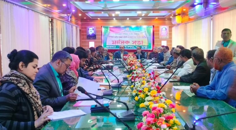 শার্শায় মাসিক আইনশৃঙ্খলা কমিটির সভা অনুষ্ঠিত