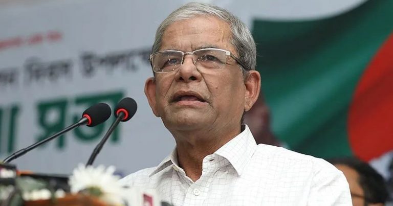 জনগণ মৃতপ্রায় গণতন্ত্রের পুনরুজ্জীবন ঘটাবে : ফখরুল