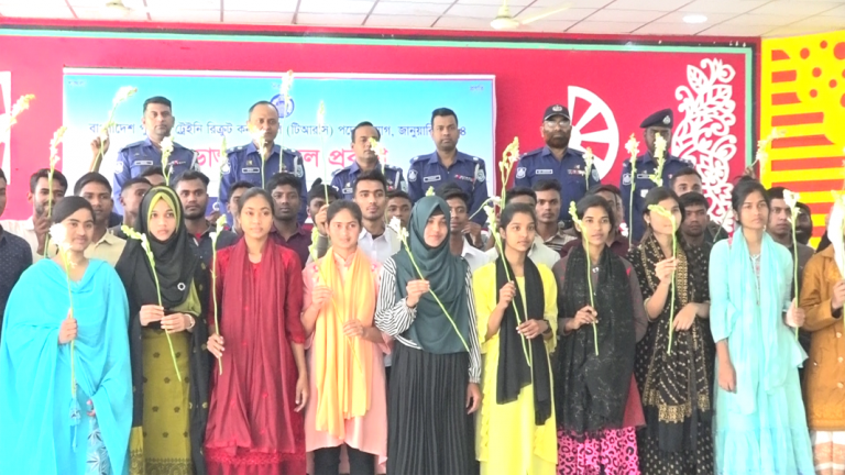 কুড়িগ্রামে পুলিশের নবনিযুক্ত কনস্টেবলদের সংবর্ধনা অনুষ্ঠিত ￼