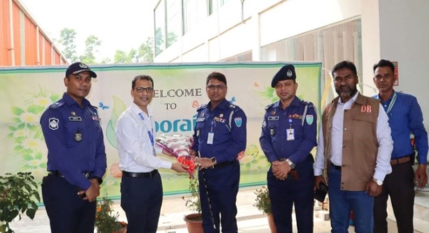 হবিগঞ্জ পুলিশ সুপারের সঙ্গে কর্মকর্তাদের মতবিনিময়