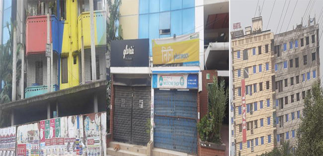 নারায়নগঞ্জে ছড়াছড়ি নকশা বহির্ভুত বিল্ডিং,নীরব ভুমিকায় রাজউক-৮