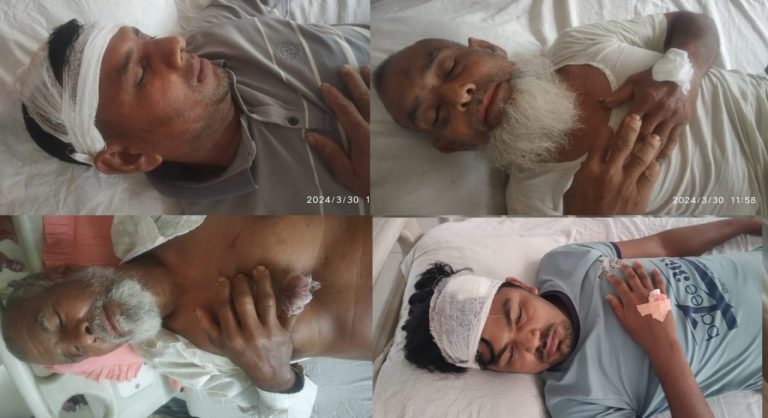 শার্শায় জমি-জমা সংক্রান্ত বিরোধের জেরে দু-গ্রুপের সংঘর্ষে ৭জন আহত￼