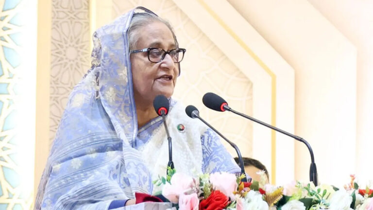 নিরাপত্তা নিশ্চিতেরও তাগিদ দেন : প্রধানমন্ত্রী