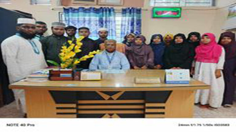 বড়ভিটা আফজালুল উলুম বহুমুখী ফাজিল মাদ্রাসায় দাখিল পরীক্ষায় শতভাগ পাস
