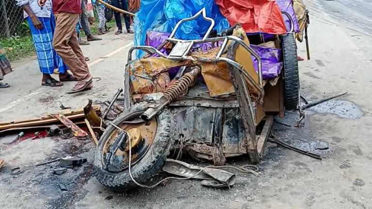 ফুলবাড়ীতে সড়ক দুর্ঘটনায় নিহত ২ জন