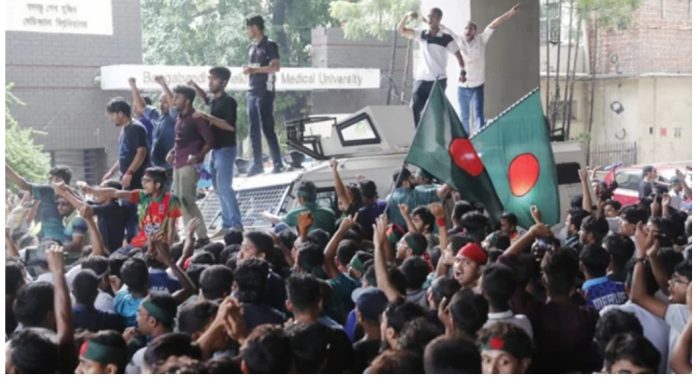 কোটাবিরোধী আন্দোলনে থাকা শিক্ষার্থীদের বিরুদ্ধে মামলা