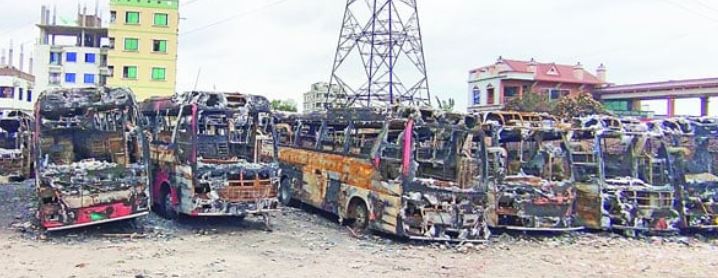 সহিংসতায়৫০০ কোটি টাকার ক্ষয়ক্ষতি